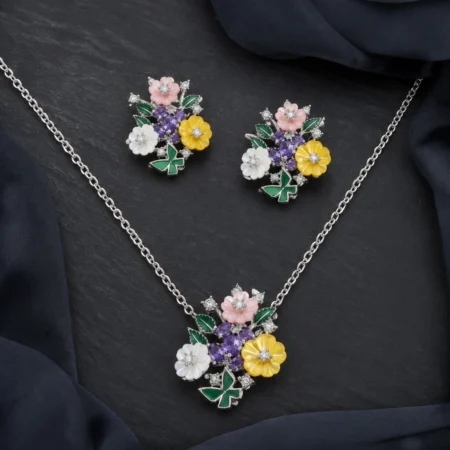 Alencia Spring Bouquet 925 Silver Set