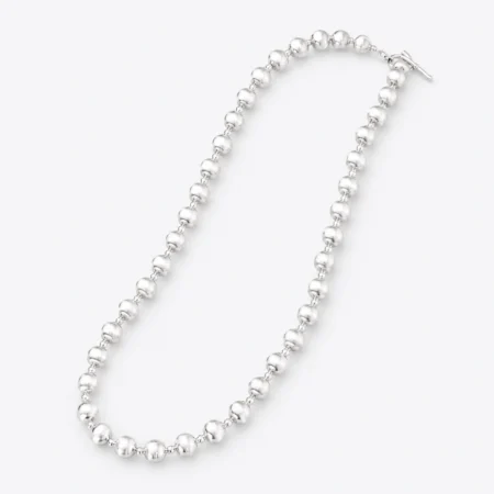 Silver Bead Necklace